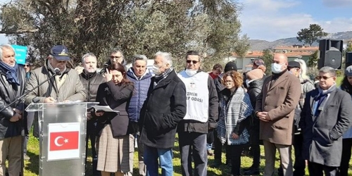 "Zeytin Hayattır, Zeytinime Dokunma" Basın Toplantısı Yapıldı