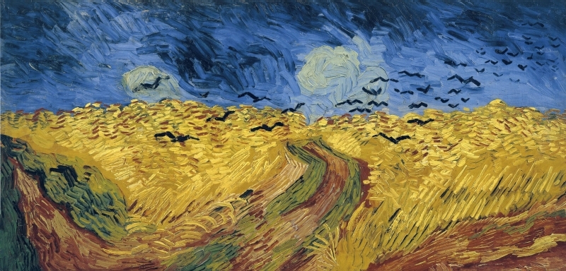 Vincent Van Gogh &quot;Buğday Tarlası ve Kargalar&quot;, 1890
