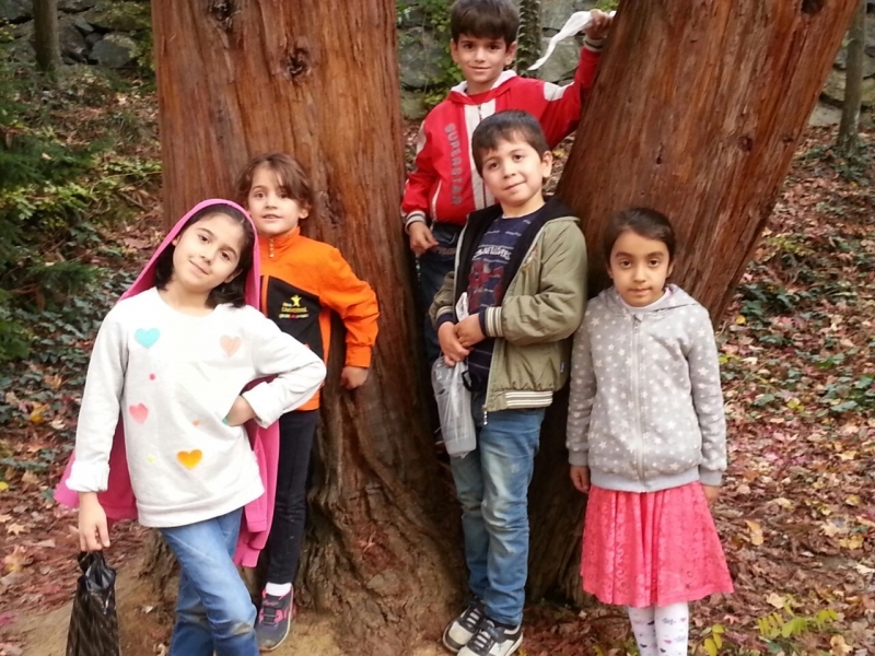 Çocuklar Atatürk Arboretum&amp;#039;da doğayla buluştular