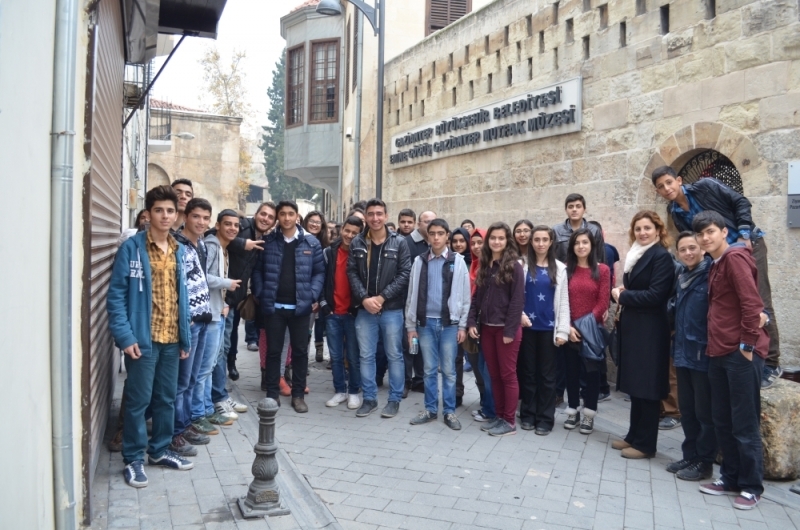 795 öğrenci Gaziantep&amp;#039;i tanıdı
