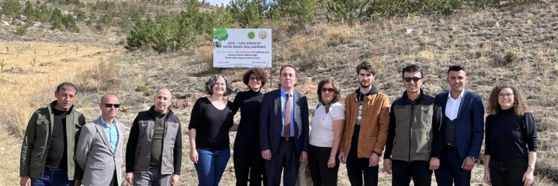 ÇEKÜL 7 Ağaç Ormanlarına 100 Bin Yeni Fidan 