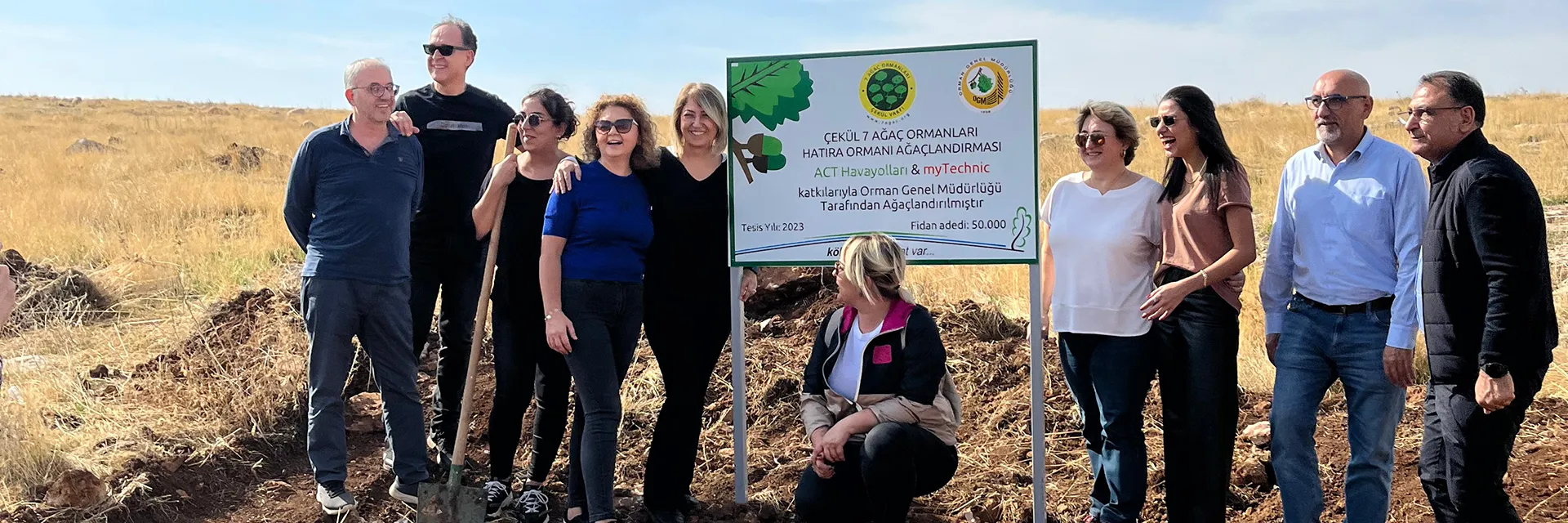 ÇEKÜL 7 Ağaç Ormanlarını Birlikte Büyüttük