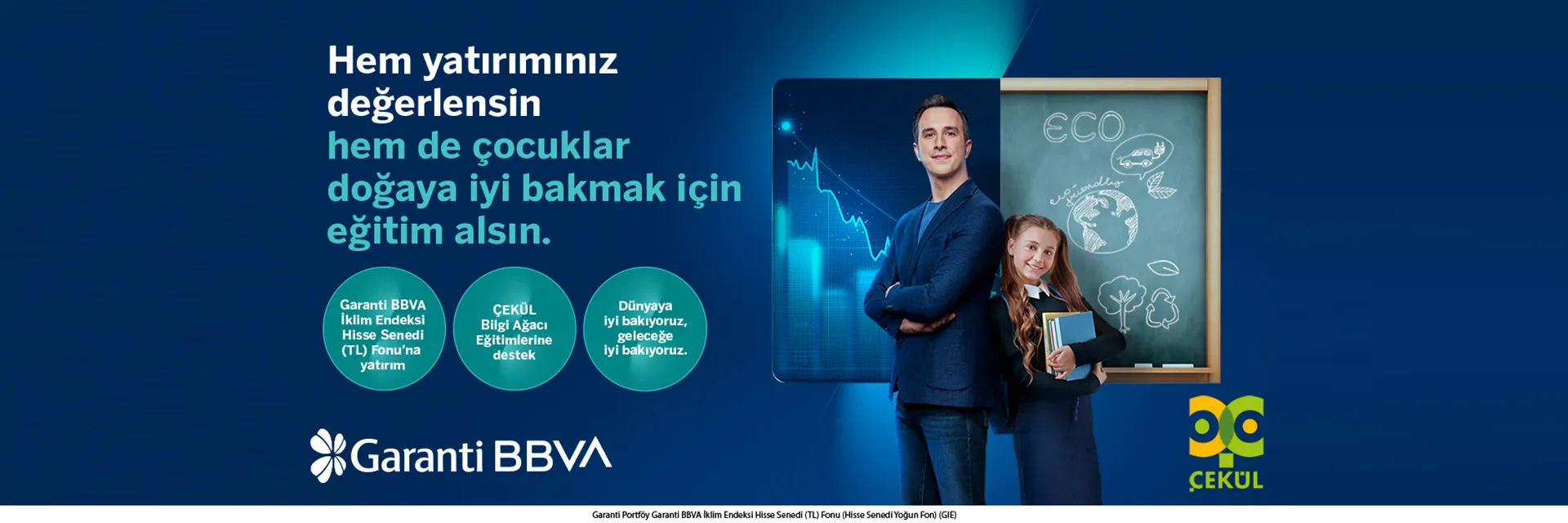 Garanti BBVA Portföyden ÇEKÜL Bilgi Ağacına Destek 