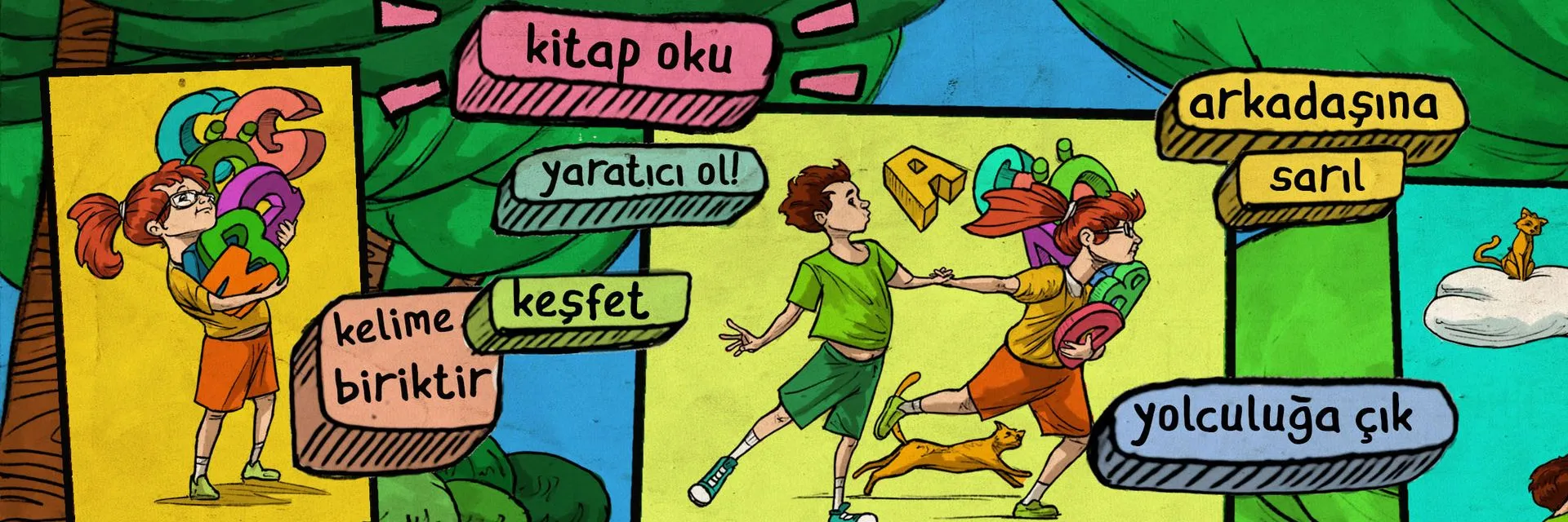 Kitap Oku, Bulutlara Dokun!