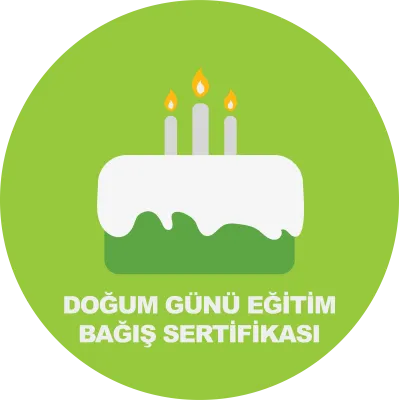 Doğum Günü Eğitim Bağış Sertifikası