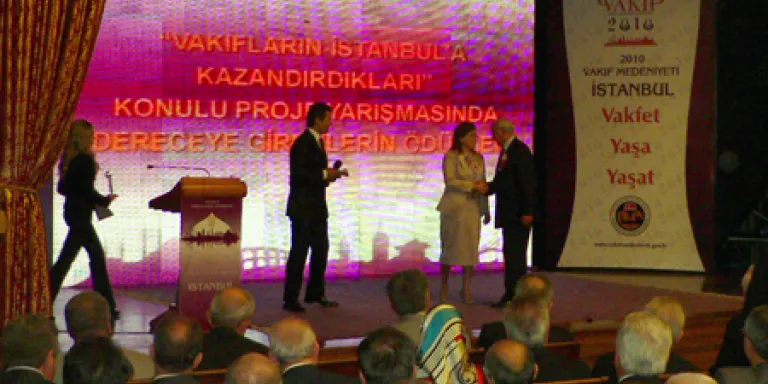 Vakıflar Haftası&#039;nda Sinan’a Saygı Projesine Ödül
