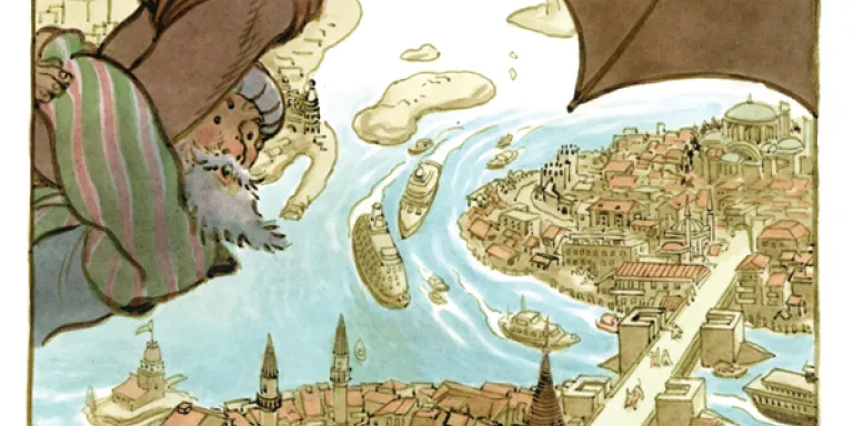 Charles Vess’in İstanbul’u ÇEKÜL&#039;de sergileniyor