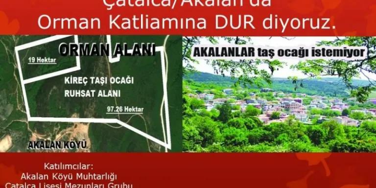 Akalan köylülerinden toplantı çağrısı
