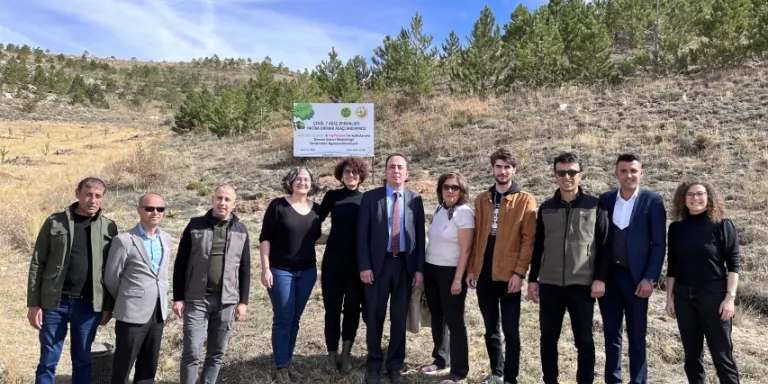 ÇEKÜL 7 Ağaç Ormanlarına 100 Bin Yeni Fidan 