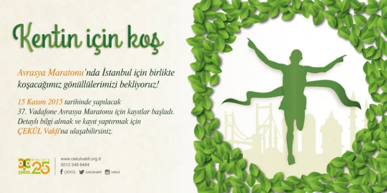 Avrasya Maratonunda Birlikte Koşalım mı?