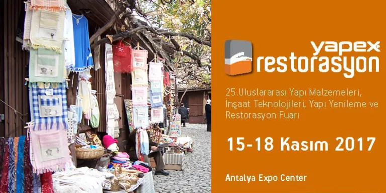 YAPEX Fuarı odağına çarşıları alıyor