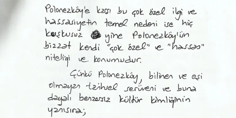 Oktay Ekinci: Polonezköy tabiatın parçasıdır
